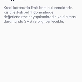 QNB Finansbank Kart Kısıtlaması Hakkında