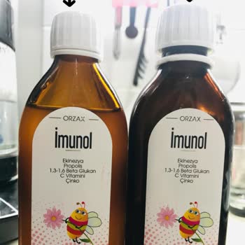 Daffne Dermokozmetik'ten Aldığım Imunol 150 Ml Şurup Vitamin Orijinalliği Şüpheli Geldi