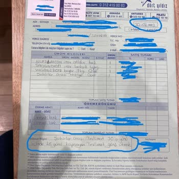 Bosch Beyaz Eşyalarım Geç Geldi, Biri Hiç Gelmedi