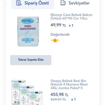 Baby Mall Aldatıcı Resim Koyarak Satış Yapılması