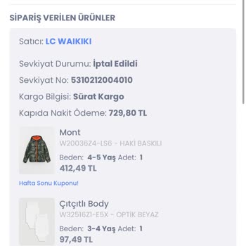 LCW İndirim Oyunu Yapıyor Siparişleri İptal Ediyor!