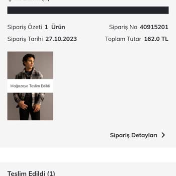 Siparişimi İptal Eden DeFacto