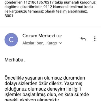Sürat Kargo Kargom Teslim Edilmiyor