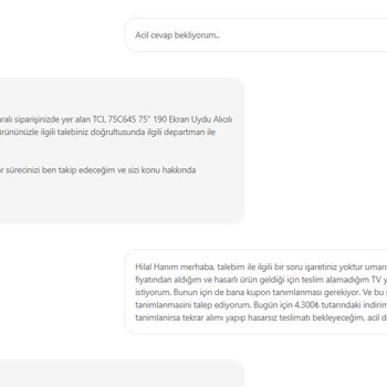 Hepsiburada Kampanyadan TV Aldım Hasarlı Teslimat Yapıldı Ve Zarar Etmem Önerildi!