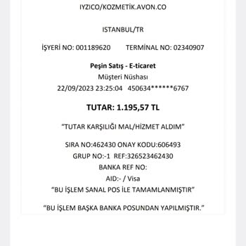 Avon Kozmetik Almadığım Ürün İçin Borcum Çıkıyor