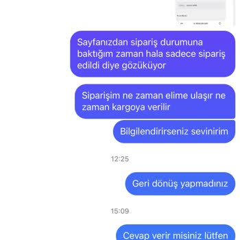 Silveryol.com Ürünüm Gelmedi Ve Markayla İletişim Sağlayamıyorum