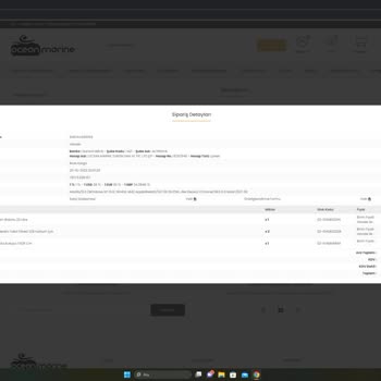 Oceanmarine.com.tr Ürün Teslimatı Ve Sipariş Hakkında Bilgi Alamıyorum