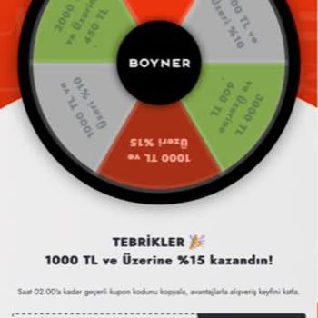 Boyner İndiriminin Sepete Yansımaması