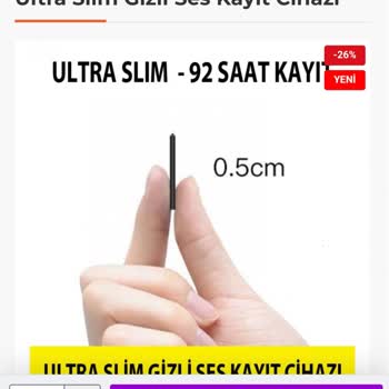 Gizli Teknoloji Başka Ürün Geldi