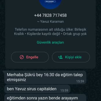 Sirus Capital Nitelikli Zarara Uğratma