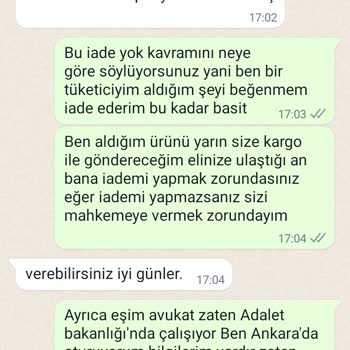Zeynep Boutique (Zen Tesettür) Ürünü İade Etmek İstiyorum