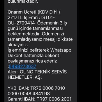 Hepsiburada Garantisi Devam Eden Ürünün Onarımından Ücret Talep Ediyor