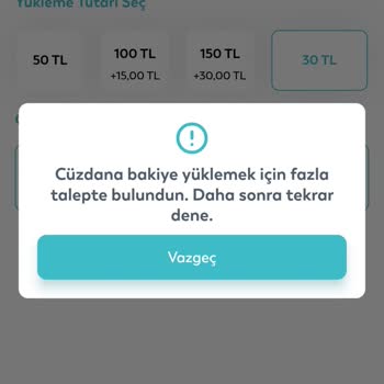 BinBin Uygulamasında Bakiye Problemi