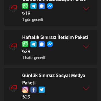 Vodafone'un Büyük Zammı