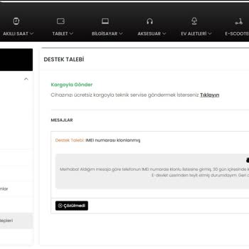 EasyCep Ayıplı Ürün Satıp Bekletiyor