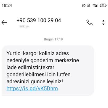 Yurtiçi Kargo Adını Kullanarak İnsanlara Aldatmaca Yapıyorlar