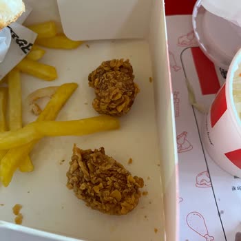 KFC Yanık Tavuklar Ve Bayat Ekmek