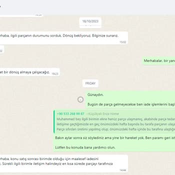 Küçükyalı Enza Home/Yataş Parayı Alıp Hizmet Vermiyor - Umursamıyor