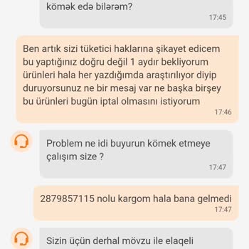 Kitchen Life Kargo İle İlgili Mağduriyet