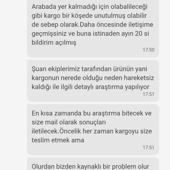 Kitchen Life Kargo İle İlgili Mağduriyet