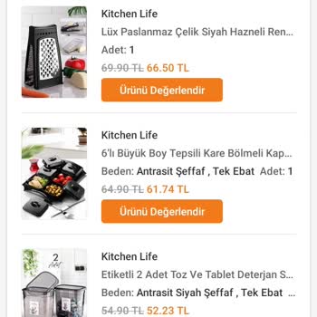 Kitchen Life Kargo İle İlgili Mağduriyet