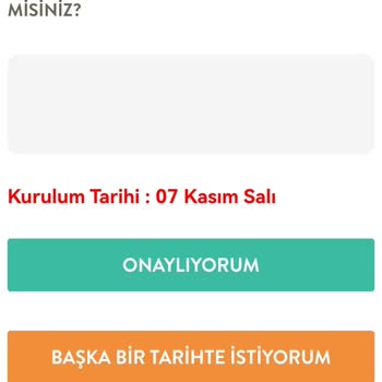 Vivense Kurulum İçin Gelmiyorlar