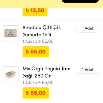 Şok Market Eksik Ürün