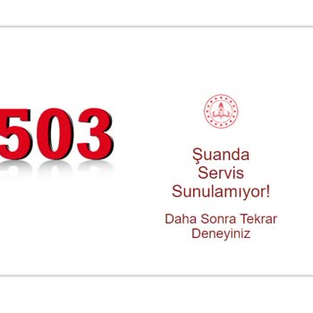 Milli Eğitim Bakanlığı (MEB) Örnek Sorular 503 Tekrar Dene