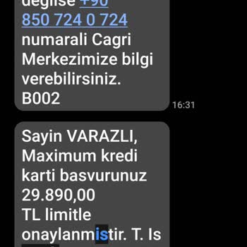 İş Bankası 0 Faizli Nakit Avans Sorunu