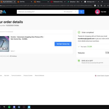 G2a.com Fazla Para Çekme