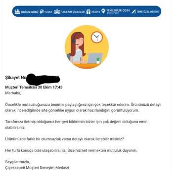 ÇiçekSepeti İzmir'deki Çiçekçilik Firması Üzerine Eleştiri