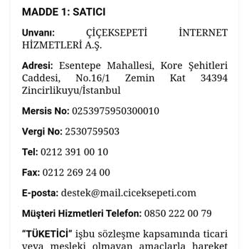 ÇiçekSepeti İzmir'deki Çiçekçilik Firması Üzerine Eleştiri