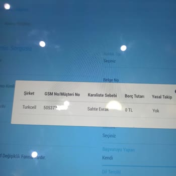 Turkcell Bayisinin Sahte Evrak Sonucu Kara Listeye Alınma