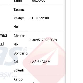 Aras Kargo Ürünümü Teslim Almadığım Halde Teslim Edildi Bilgisi Yer Alıyor.