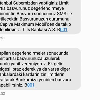 İş Bankası 13 Yıldır Artmayan Kredi Kartı Limiti