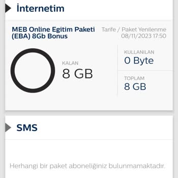 Bimcell Kalan Bakiye İadesi