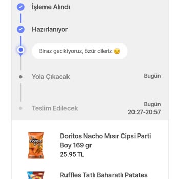 Hepsiburada Market Hepsi Market Sipariş Gecikiyor İptal Edemiyor