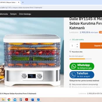 Dalle Group Dalle Markası Olarak Sipariş Verilen Farklı Firma Üretimi Olan Ürün.