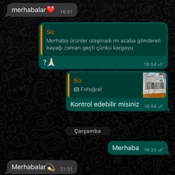 Kutu Butik Değişim İçin Gönderdiğim Ürünlere Dönüş Yapmadı, Mağdurum!