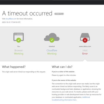 Rabisu Web Hosting Sunucu Satın Alındığında Firma Destek Vermiyor