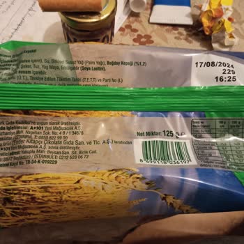 A101 Yabancı Cismin Çıktığı Kepekli Grissini