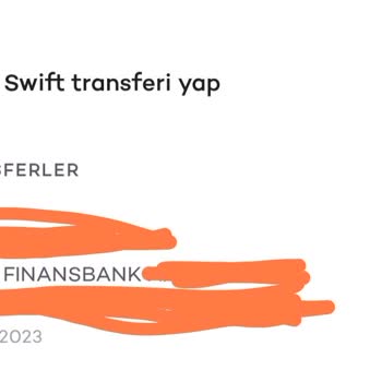 QNB Finansbank Arafta Kalmış Yurt Dışı SWİFT Para Transferi