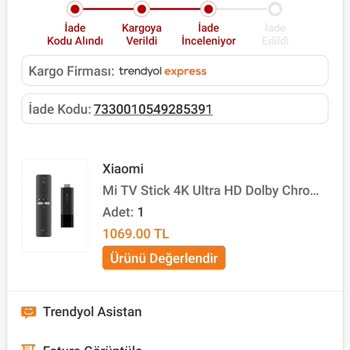 Trendyol İade İşleminin Zamanında Yapılmaması