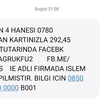 Facebook Bilgim Olmadan Para Çekildi