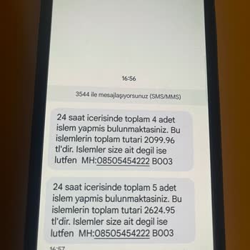 Vodafone Tencent Benim İznim Olmadan Faturama 2624 TL Yansıttı