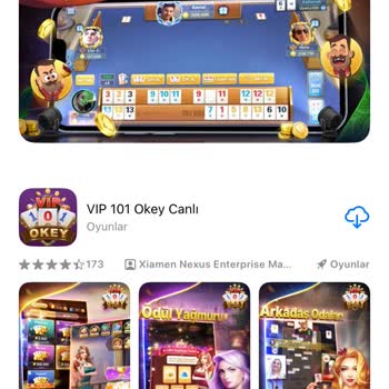 101 Okey Vip İphone 11'de Oyun İndirme Sorunu