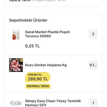 Migros Sanal Market Yapılamayan Teslimat