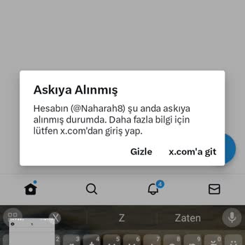 Twitter Hesabım Askıya Alınmış