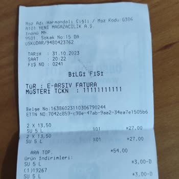 A101 Çalışanının Olumsuz Davranışı