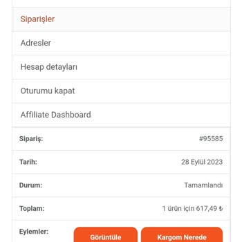 Güzel Ada Gıda Siparişim 2 Aydır Teslim Edilmedi.